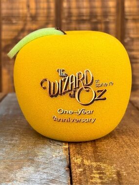 The Wizard Of Oz Yellow Foam Apple One Year Anniversary From The Sphere